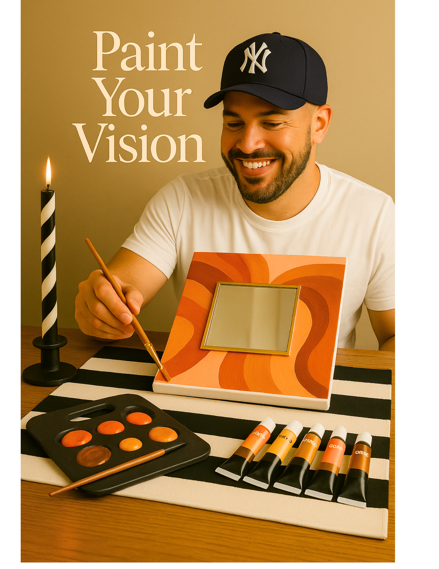 Paint Your Vision™ Kit – Shades of Orange