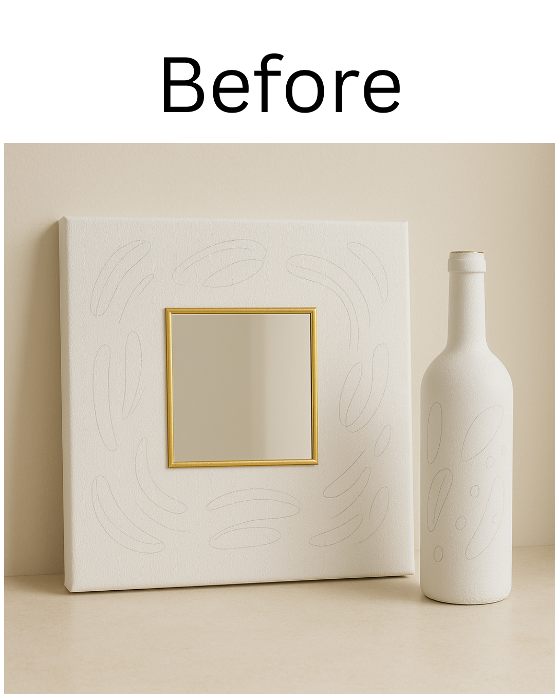 Blue Acrylic Paint Set – Mirror Canvas Board | New DIY Sip and Paint Kit Experience